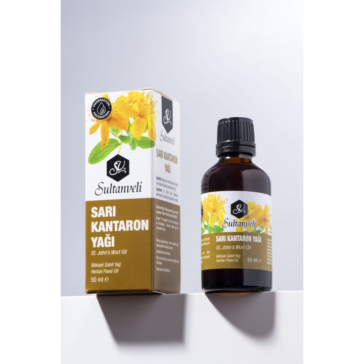 SULTANVELİ SARI KANTARON YAĞI 50ml