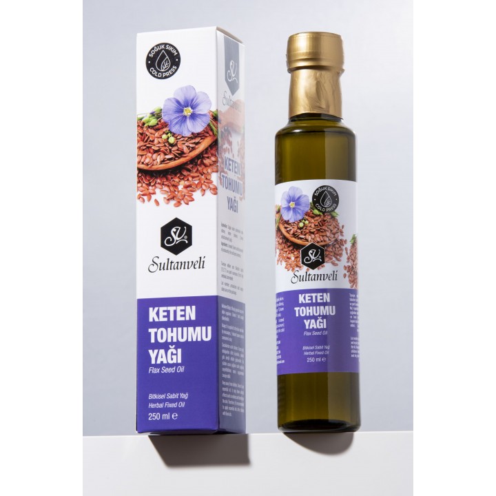 SULTANVELİ KETEN TOHUMU YAĞI 250ml
