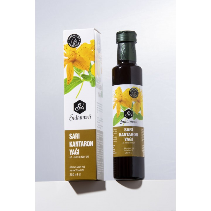 SULTANVELİ SARI KANTARON YAĞI 250ml