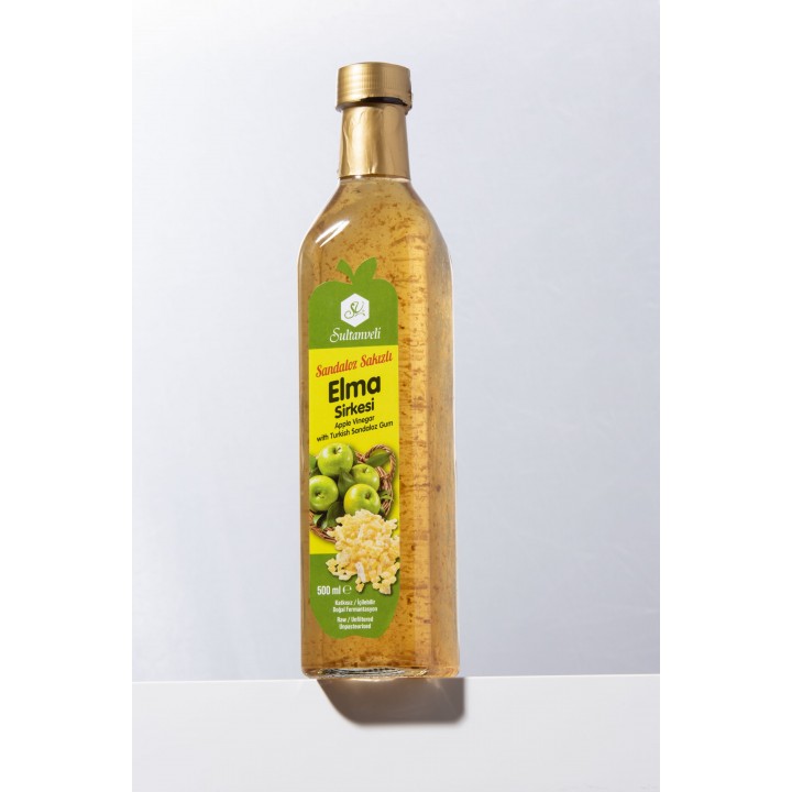 SULTANVELİ SANDALOZ SAKIZLI ELMA SİRKESİ 500ml